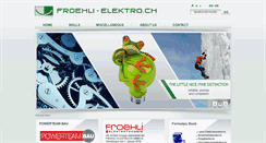 Desktop Screenshot of gmbh.froehli-elektro.ch